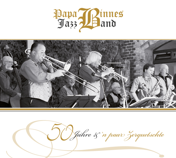 CD-Cover, Papa Binnes Jazz Band